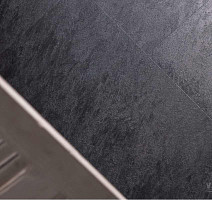 Vinilam Ceramo Stone 2,5 мм 61607 Сланцевый Чёрный фото 4 | FLOORDEALER